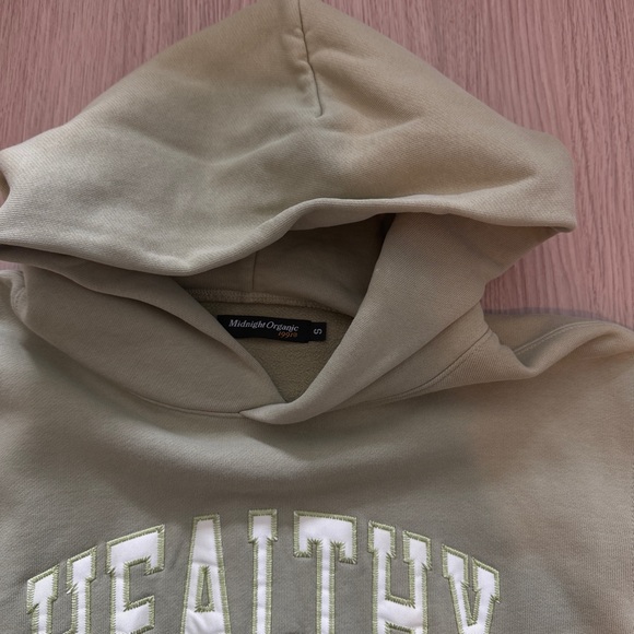Midnight Organic ‘Healthy’ Hoodie - Picture 2 of 3